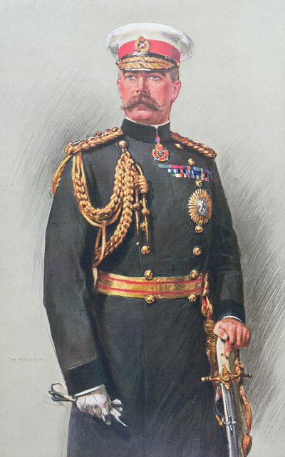 Burggraaf Kitchener van Khartoum door Walter Wallor Caffyn